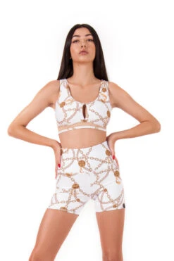 Pole Addict Biker Shorts - Aida Blanco -Pole Dance Clothing Shop DSC 6282