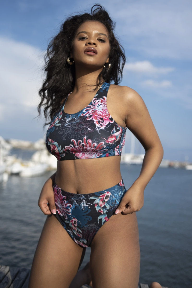 Pole Addict Openback Top - Koi 1 Pole Addict Openback Top - Koi