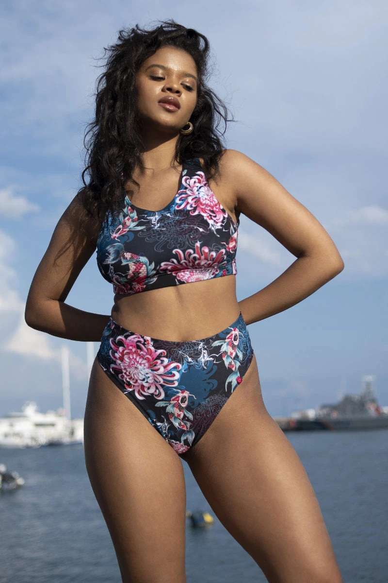 Pole Addict Openback Top - Koi 3 Pole Addict Openback Top - Koi - Image 3