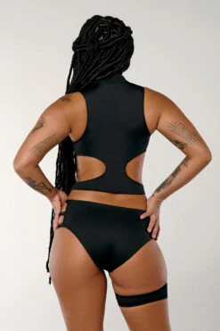 CXIX Dopamine Solo Garter Top -Black -Pole Dance Clothing Shop Dopamine blackdroppin low bottoms solo garter top cxix6 6b2393fc e26e 46fa 8c03 f8cf016cca6f