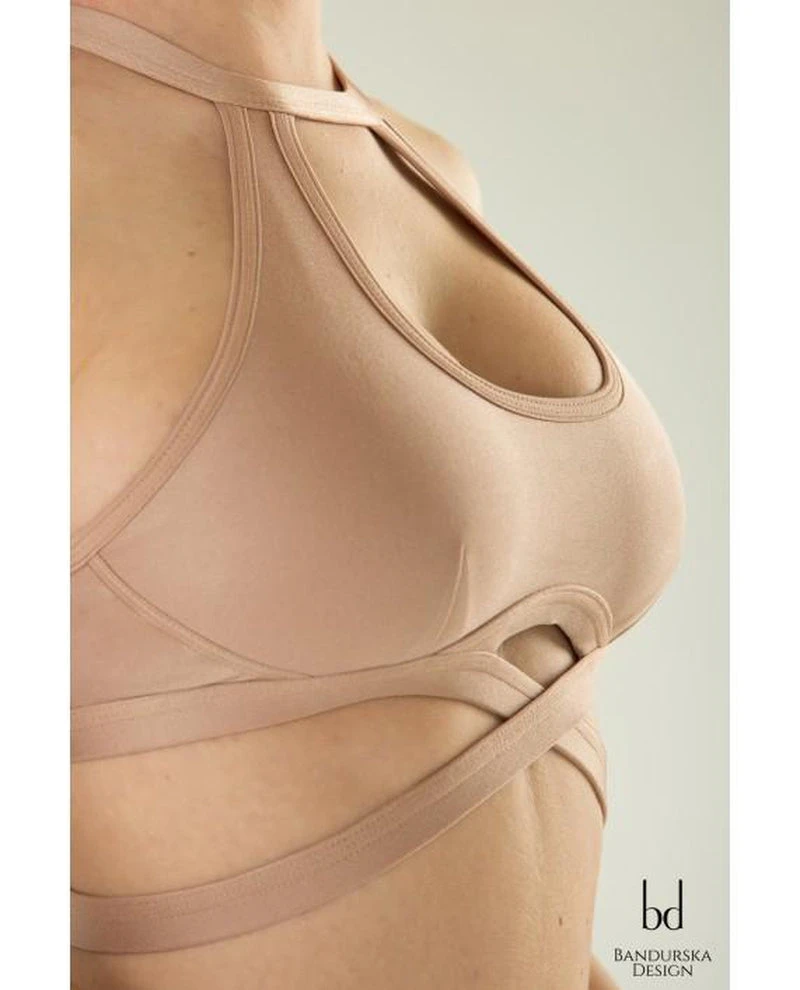 Bandurska Down To Earth Top - Beige 5 Bandurska Down To Earth Top - Beige - Image 5