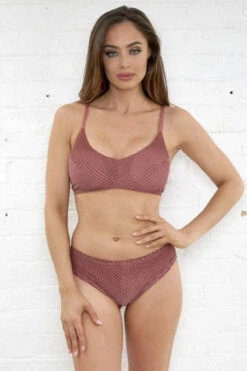 Lunalae Lana Low Rise Shorts - Dusty Rose Velvet -Pole Dance Clothing Shop Eccom White 148 471x753 1