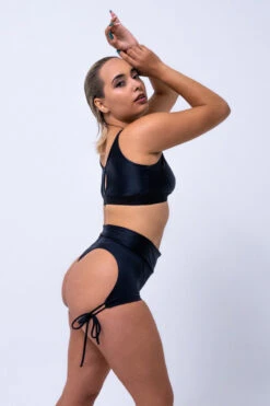 Sorte Full Moon Bottoms - Black 9 Sorte Full Moon Bottoms - Black -Pole Dance Clothing Shop FULLMOON10