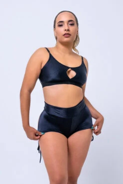 Sorte Full Moon Bottoms - Black 8 Sorte Full Moon Bottoms - Black -Pole Dance Clothing Shop FULLMOON9 1