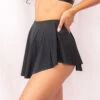 Lunalae Free Flow High Waist Shorts - Black
