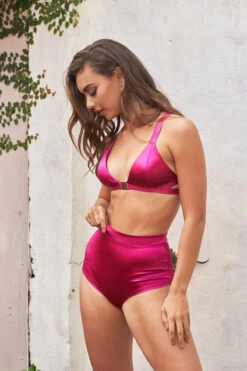 Lunalae High Waist Shorts - Satin Magenta 8 Lunalae High Waist Shorts - Satin Magenta -Pole Dance Clothing Shop HighWaistShortsLunaPolewear 144websize 1800x1800 54be1ec0 fc41 4af6 b91e e3a2f7415e4a