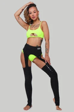 CXIX Gecko Grip Cowgirl Leggings - Black -Pole Dance Clothing Shop IMG 0217 LOW 1