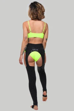 CXIX Gecko Grip Cowgirl Leggings - Black -Pole Dance Clothing Shop IMG 0231 LOW 1