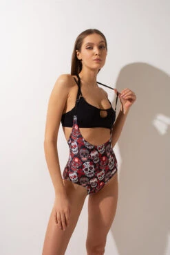 Shark Polewear Sling Shorts - Sugar Skulls