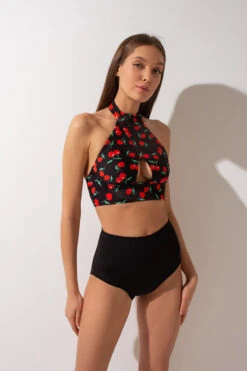 Shark Polewear Tanna Top - Cherry Print 9 Shark Polewear Tanna Top - Cherry Print -Pole Dance Clothing Shop IMG 1217 b781e17f 1df8 4f3e ae0c 5ce6bfe4cfab