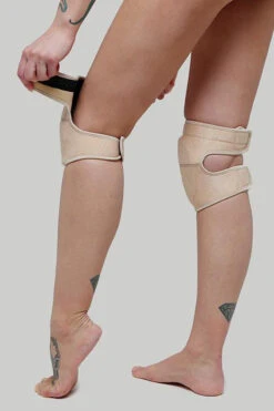 CXIX Velcro Kneepads - Sand -Pole Dance Clothing Shop IMG 1718 LOW