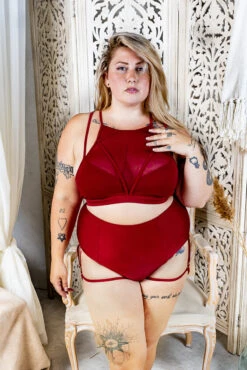 Chantay Polewear Cherryribbon Garter Shorts - Bordeaux 7 Chantay Polewear Cherryribbon Garter Shorts - Bordeaux -Pole Dance Clothing Shop IMG 3128 5557b811 dd9d 489e b4d4 ce9f07bb1fe5