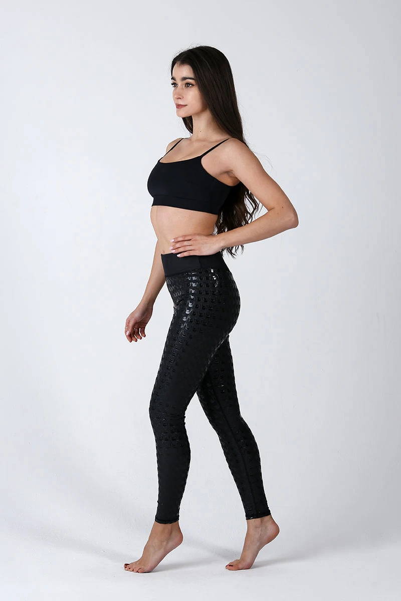 REV ACTIV Sticky Leggings - Black 9 REV ACTIV Sticky Leggings - Black - Image 9