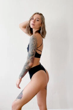 Pole Addict Bliss Shorts - Black 7 Pole Addict Bliss Shorts - Black -Pole Dance Clothing Shop IMG 4300 2