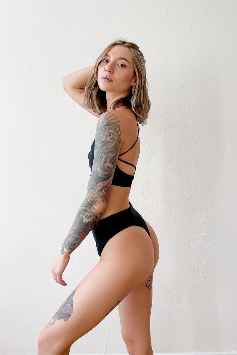 Pole Addict Bliss Shorts - Black 4 Pole Addict Bliss Shorts - Black - Image 4