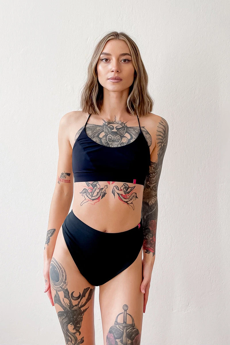 Pole Addict Bliss Shorts - Black 2 Pole Addict Bliss Shorts - Black - Image 2