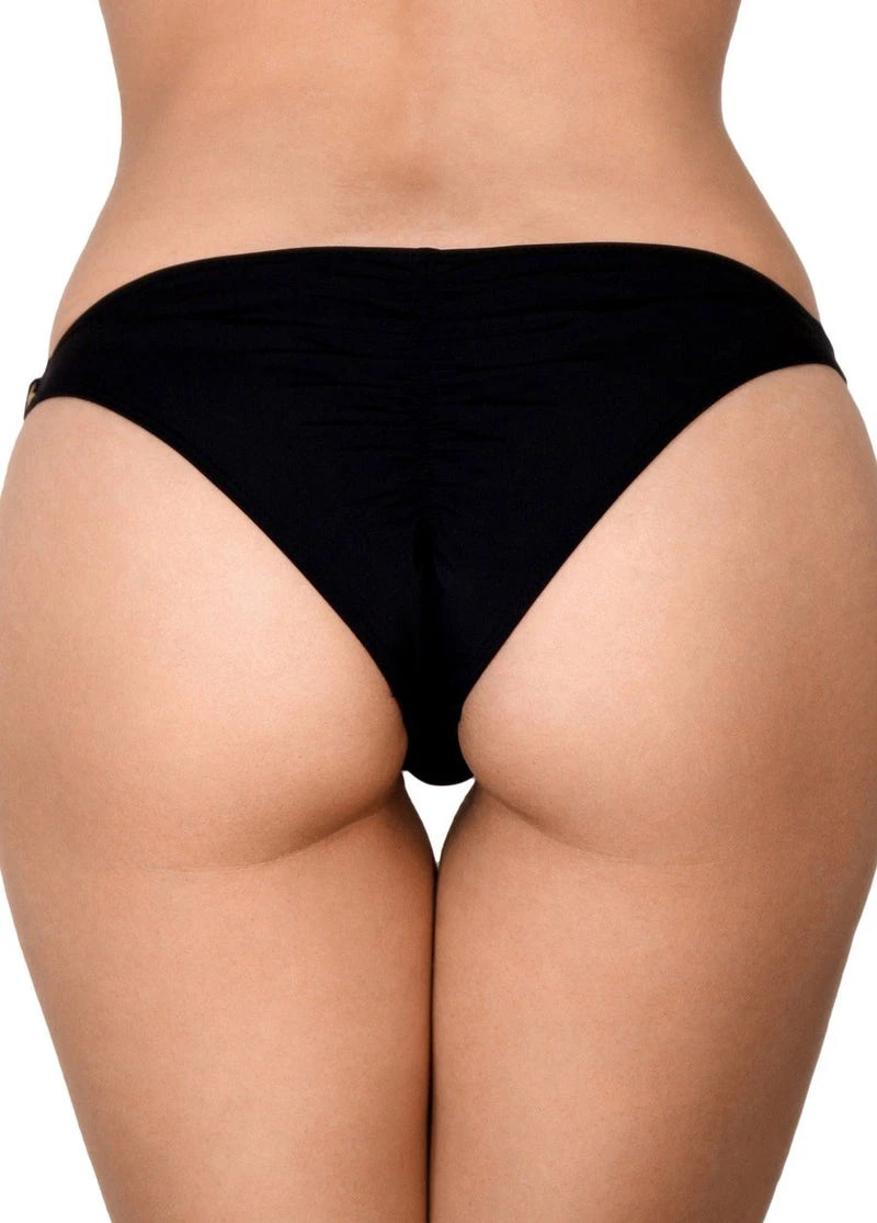 Cleo The Hurricane Essential Scanty Pants - Black 3 Cleo The Hurricane Essential Scanty Pants - Black - Image 3