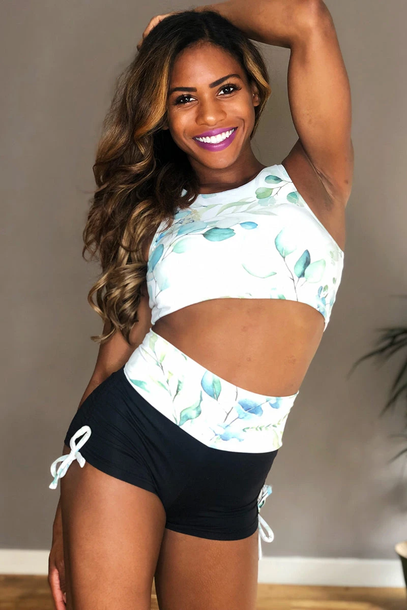 The Enviro Co. Drawstring Shorts - Daintree Day 1 The Enviro Co. Drawstring Shorts - Daintree Day