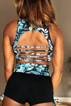 The Enviro Co. Drawstring Shorts - Daintree Night 9 The Enviro Co. Drawstring Shorts - Daintree Night -Pole Dance Clothing Shop IMG 5069 5aff113b bf90 4ba0 95d8 5734d1ed78c1