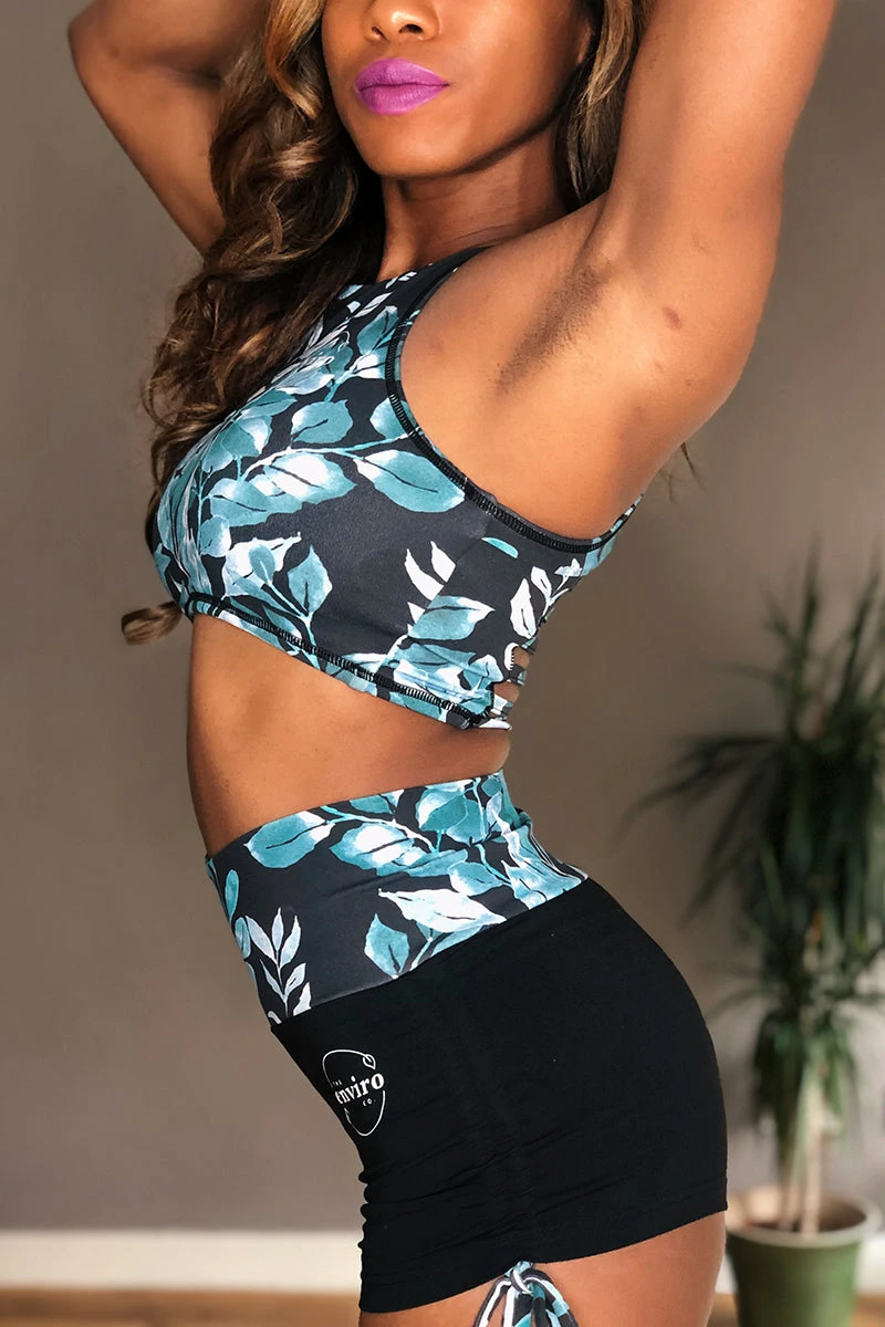 The Enviro Co. Drawstring Shorts - Daintree Night 6 The Enviro Co. Drawstring Shorts - Daintree Night - Image 6