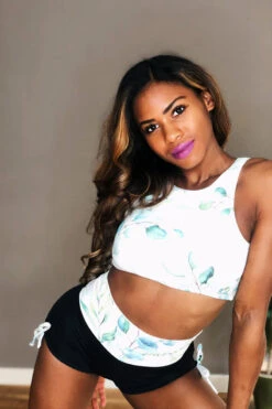 The Enviro Co. Drawstring Shorts - Daintree Day 9 The Enviro Co. Drawstring Shorts - Daintree Day -Pole Dance Clothing Shop IMG 5083