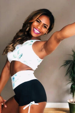 The Enviro Co. Drawstring Shorts - Daintree Day 7 The Enviro Co. Drawstring Shorts - Daintree Day -Pole Dance Clothing Shop IMG 5091