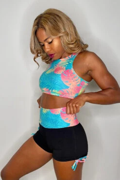 The Enviro Co. Strappy Top - Tropical Vibes -Pole Dance Clothing Shop IMG 8267 eec063c5 a777 428c 9df3 5c06b087a829