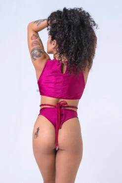 Sorte Infinity Bodysuit - Reversible Poppy Red 21 Sorte Infinity Bodysuit - Reversible Poppy Red -Pole Dance Clothing Shop INFINITY Red Pink 3