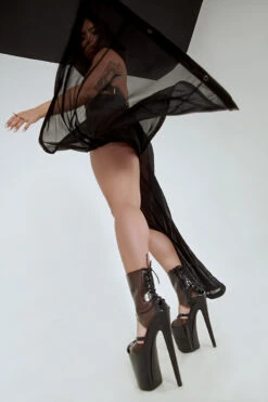 CXIX Snatched Mesh Make Moves Pants - Black -Pole Dance Clothing Shop I Slay Top Mesh Pants Black Active wear Poledance dance Aerialist 7