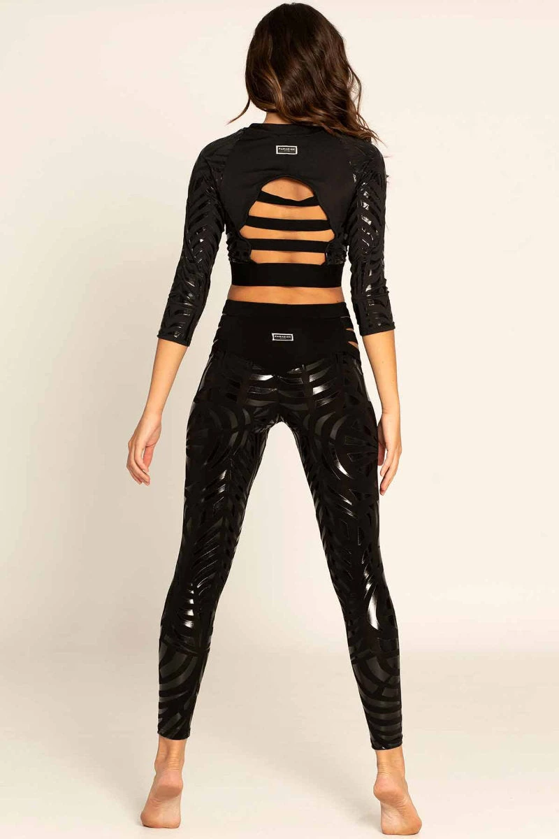 Paradise Chick Superhero Series Extra Sticky Leggings - Aztec 3 Paradise Chick Superhero Series Extra Sticky Leggings - Aztec - Image 3