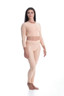 Paradise Chick Superhero Series Ultra Grip Leggings - Beige Leopard 10 Paradise Chick Superhero Series Ultra Grip Leggings - Beige Leopard -Pole Dance Clothing Shop MG 1830 copy 1