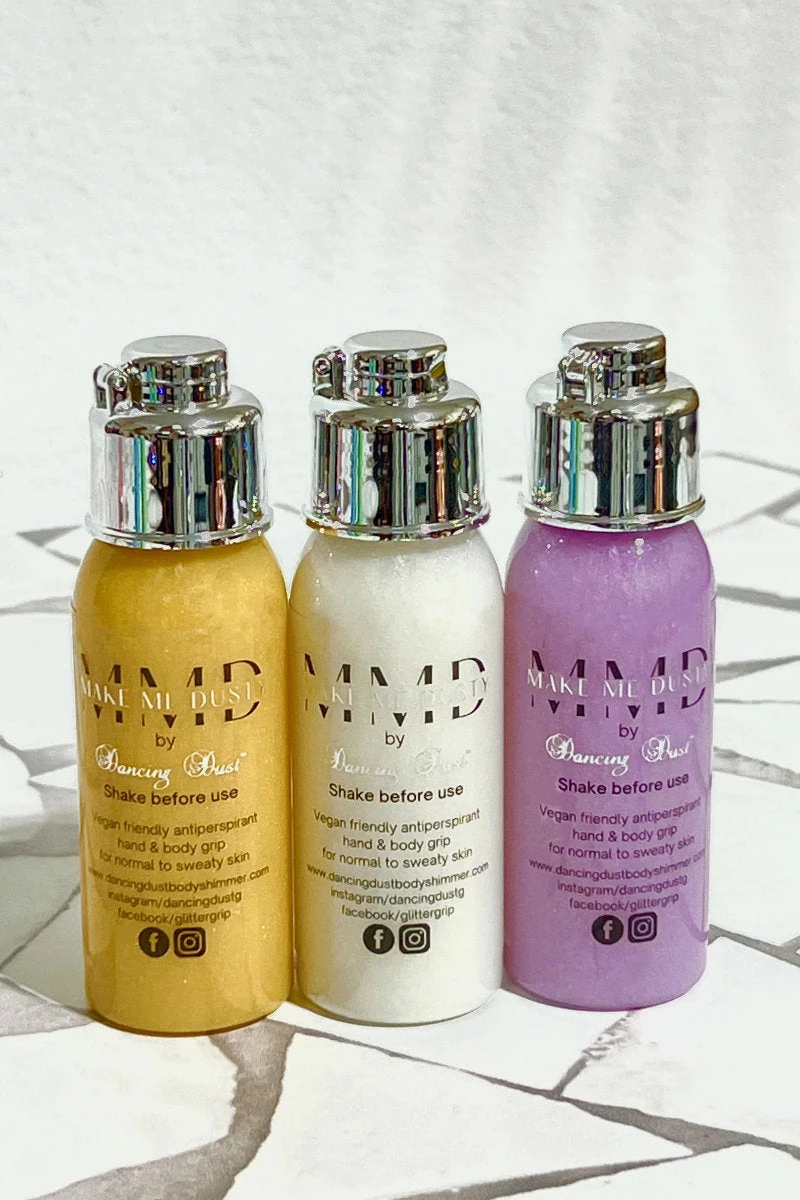 Dancing Dust Make Me Dusty Trio Pack - Gold/Silver/Purple (3 X 30ml) 1 Dancing Dust Make Me Dusty Trio Pack - Gold/Silver/Purple (3 X 30ml)