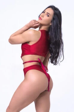 Sorte Infinity Bodysuit - Reversible Poppy Red 18 Sorte Infinity Bodysuit - Reversible Poppy Red -Pole Dance Clothing Shop NFINITY Red Pink 9