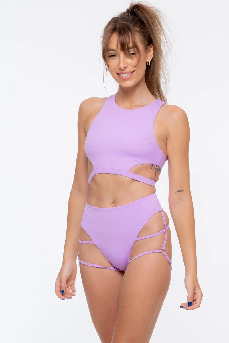 Nona Perkasa Night Jasmine Bottoms - Mauve 1 Nona Perkasa Night Jasmine Bottoms - Mauve