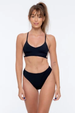 Pole Dance Clothing Shop 5 Nona Perkasa Night Lily Bottoms - Black