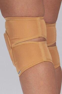 Queen Kneepads - Caramel -Pole Dance Clothing Shop NudeCaramel5