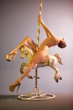 Rolling Pony Bodysuit - Rosé Sparkle 13 Rolling Pony Bodysuit - Rosé Sparkle -Pole Dance Clothing Shop Ponei47