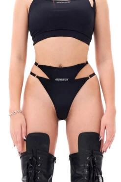 MÆD Mædness Bottoms - Matte Black -Pole Dance Clothing Shop RIMG0703F
