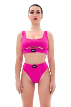 MÆD Offset Top - Matte Pink 7 MÆD Offset Top - Matte Pink -Pole Dance Clothing Shop RIMG3471Fi c726c549 9804 4335 9213 543f6c8ebbaa