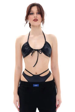 MÆD Bikini Top - Glam Liquid Metal