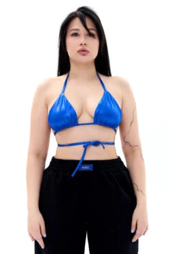 MÆD Bikini Top - Glam Blue -Pole Dance Clothing Shop RIMG3919Fi