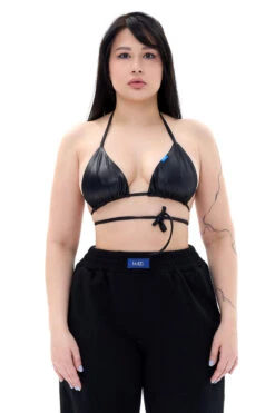 MÆD Bikini Top - Glam Liquid Metal -Pole Dance Clothing Shop RIMG3958Fi