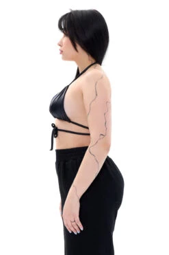 MÆD Bikini Top - Glam Liquid Metal -Pole Dance Clothing Shop RIMG3961Fi