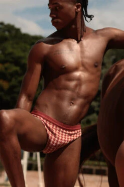 Rolling Alpha Unisex Briefs - Pied 12 Rolling Alpha Unisex Briefs - Pied -Pole Dance Clothing Shop RollingHaras 1933 2