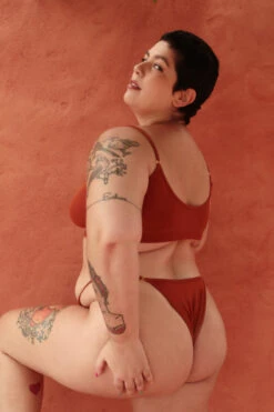 Rolling KI Top - Ribbed Clay -Pole Dance Clothing Shop Rollingcanelados 810 4e691cbf e3cf 438e 88d2 67eda28393d3