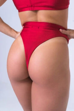 Sorte Spirit Bottoms - Poppy Red -Pole Dance Clothing Shop SPIRIT Red 5 1
