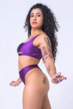 Sorte Spirit Bottoms - Violet -Pole Dance Clothing Shop SPIRIT Violet 2