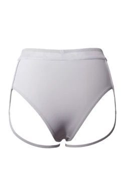 Hamade Activewear Mesh-side Garter Bottoms - Light Grey 11 Hamade Activewear Mesh-side Garter Bottoms - Light Grey -Pole Dance Clothing Shop SS23 28 1