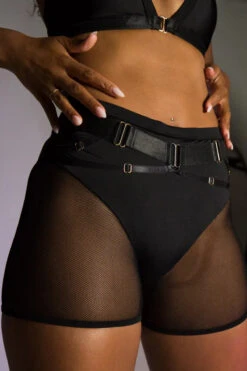 Tatiana Activewear Hips Don't Lie Shorts - Black