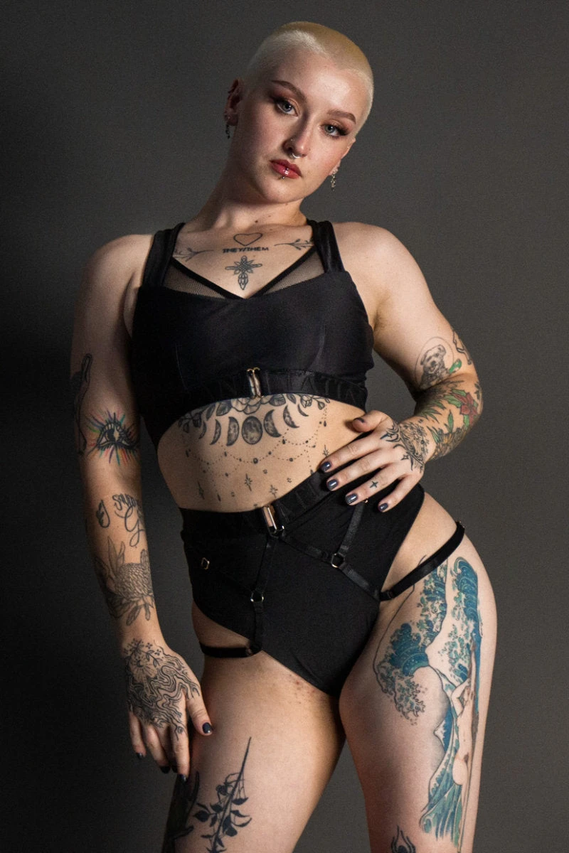 Tatiana Activewear Perla Shorts - Black 1 Tatiana Activewear Perla Shorts - Black